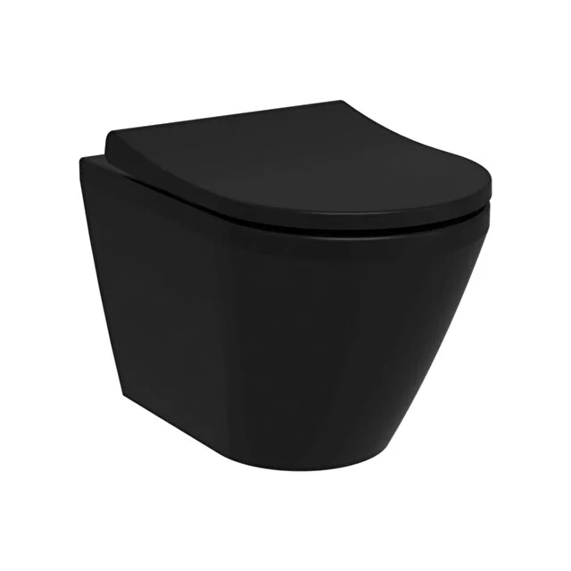 Vitra Integra Square Water Closet WC-54cmMBlck