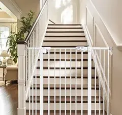 Stairs With Gate For Baby's Safety