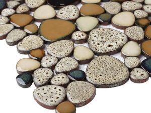 Pebble Backsplash Mosaic Tiles